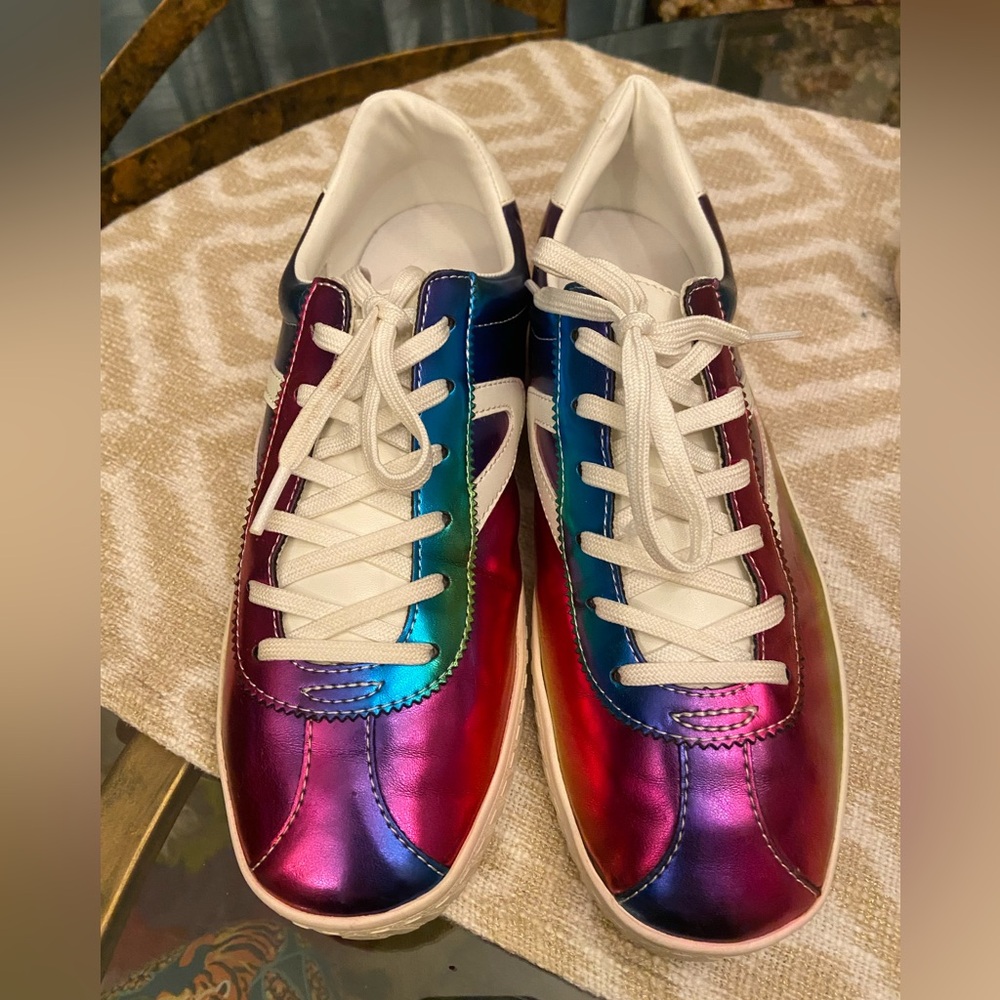 Tretorn Camden7 Iridescent Rainbow Sneaker - Picture 10 of 13